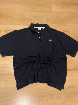 Polo Lacoste Azul Talla L