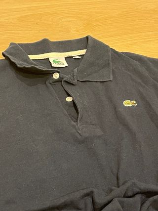 Polo Lacoste Azul Talla L