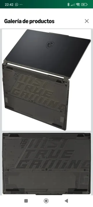 Portátil Gamer MSI RTX