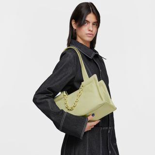 Bolso Tous Shopper Piel Verde