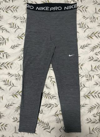 Mallas Nike Pro Grises