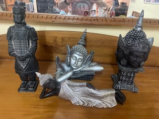 Figuras de resina decorativas,medidas unos 40 cntm