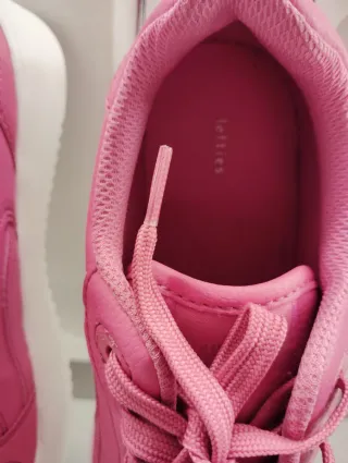 Zapatillas Lefties rosas talla 36