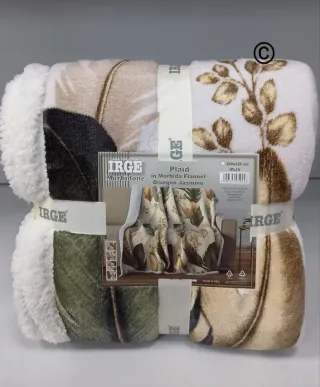 Coperta IRGE Plaid Morbidone Flannel