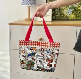 Bolso transparente Hello Kitty