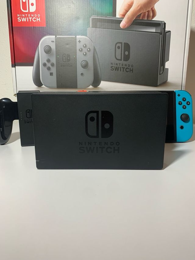 NOVO!! Nintendo Switch Azul e Vermelho