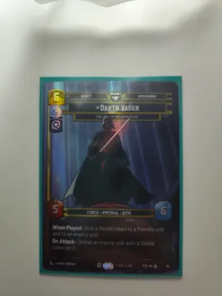 Star Wars Unlimited: Darth Vader Promo Regional