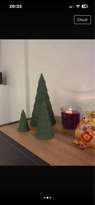 Tris alberi di Natale