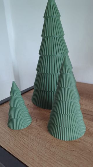 Tris alberi di Natale