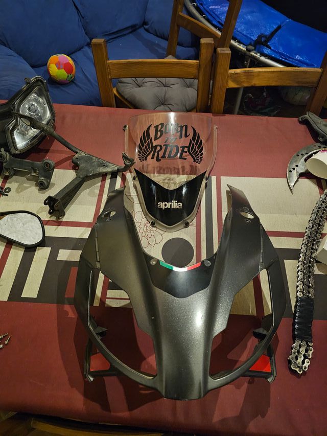 Carenado Lateral Aprilia RS 125/50 Roja