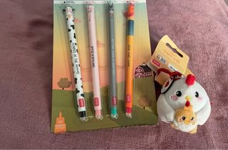 Set 5 Penne Cancellabili Legami Farm Sweet Farm