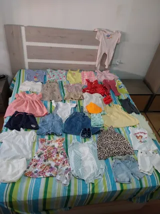 Lote Ropa Bebé Niña 12-18 Meses
