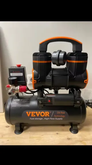 A ESTRENAR! Compresor silencioso 24L 1450W 90 PSI