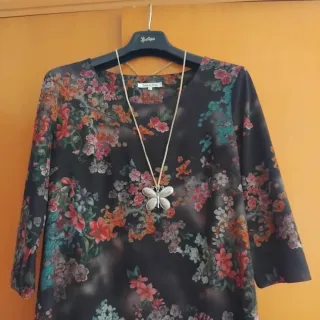 Vestido estampado floral