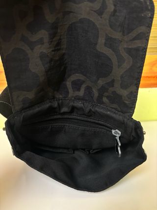 Bolso Tous Negro Urbano Unisex Cruzado Diseño Mini