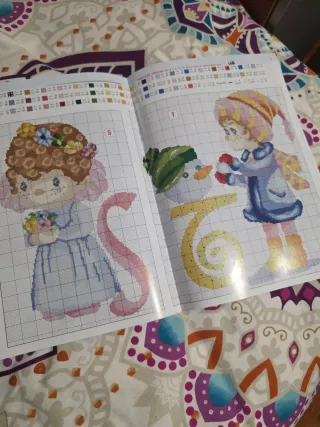 Patrones Punto de Cruz Infantiles