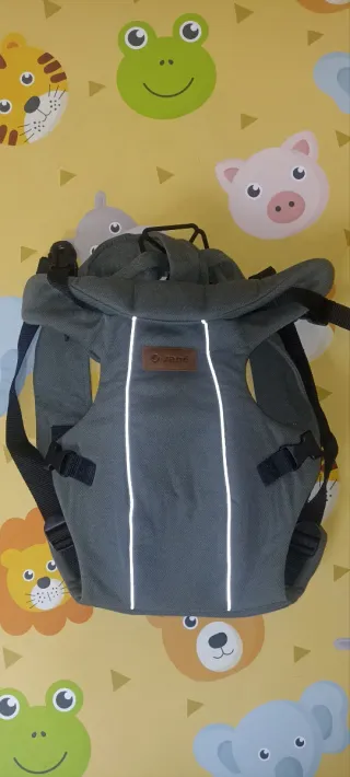 Mochila Portabebés Jané Gris