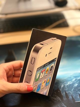 Scatola vuota Apple iPhone 4 bianco