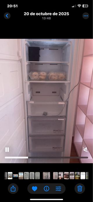 Congelador Beko Blanco