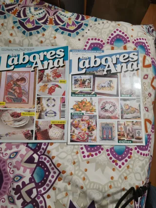 Patrones punto de cruz Labores de Ana