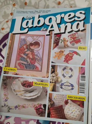 Patrones punto de cruz Labores de Ana