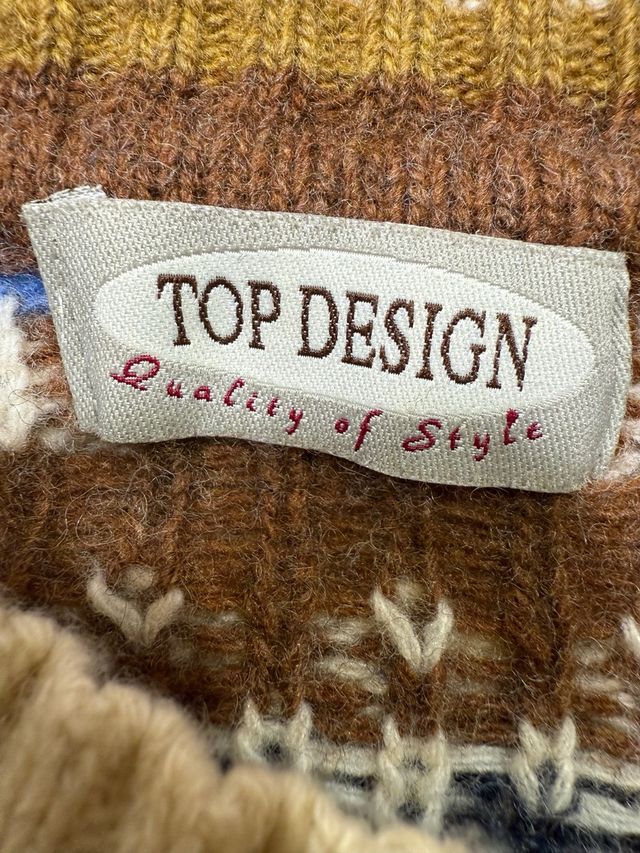 Maglione Top Design con motivo Fair Isle