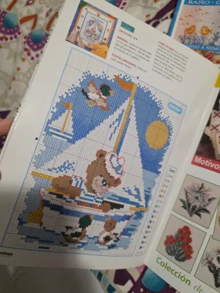 Revistas Penélope Punto de Cruz Bebé