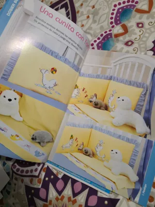 Revistas Penélope Punto de Cruz Bebé