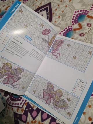 Revistas Penélope Punto de Cruz Bebé