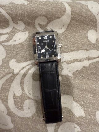 Reloj Tous Negro Correa Piel