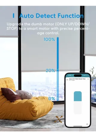 Meross Interruptor Cortina Wi-Fi Apple Home