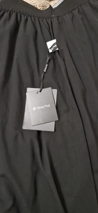 Falda larga tul negra volantes Para fiesta, evento