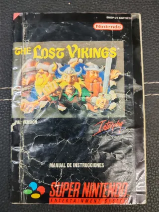 Manual Super Nintendo The Lost Vikings