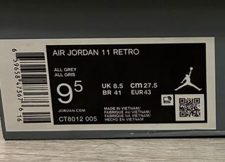 Zapatillas Jordan 11 cool grey