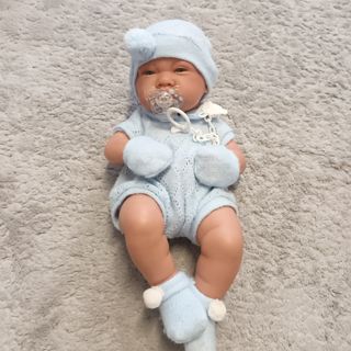 Muñeco Antonio Juan niño azul