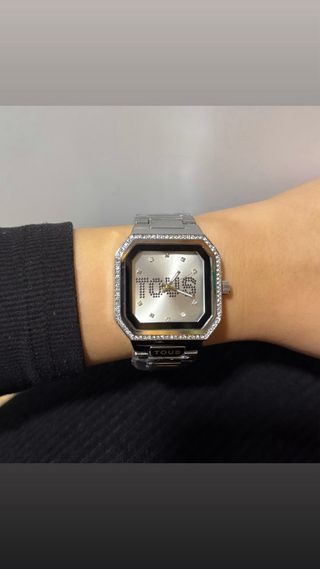 Reloj Tous Plata con Cristales