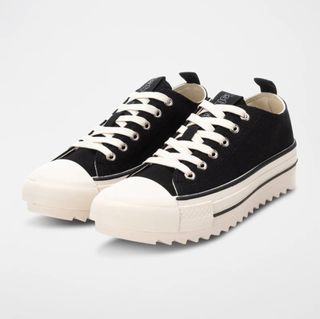 Zapatillas plataforma negras talla 38