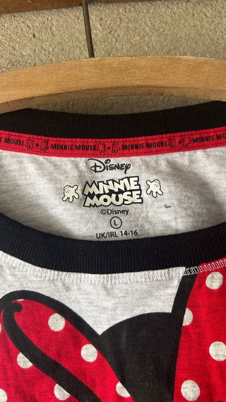 Camiseta Minnie Mouse Disney Talla Única