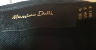 Pantalón de vestir negro hombre