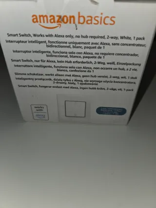 Interruptor Inteligente Amazon Basics 2 Vías