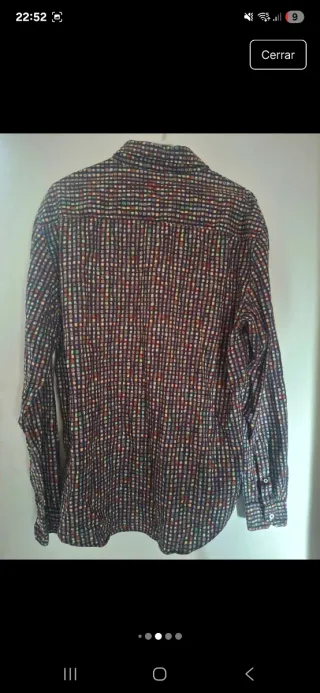 Camisa Desigual Talla XL Multicolor unisex