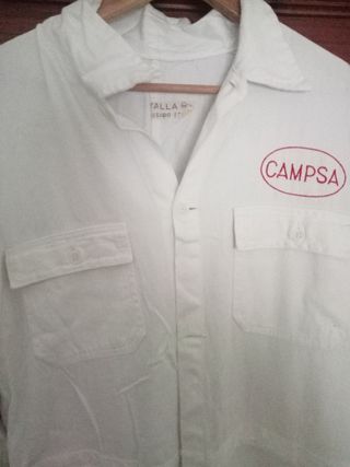 Traje de trabajo mono CAMPSA antiguo vintage