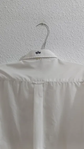 Camisa Blanca Alpha Industries Talla XL