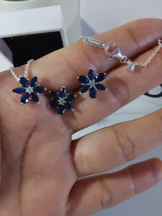 Conjunto  Collar y Pendientes