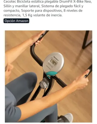 Bicicleta Estática Cecotec X-Bike Neo