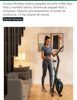 Bicicleta Estática Cecotec X-Bike Neo