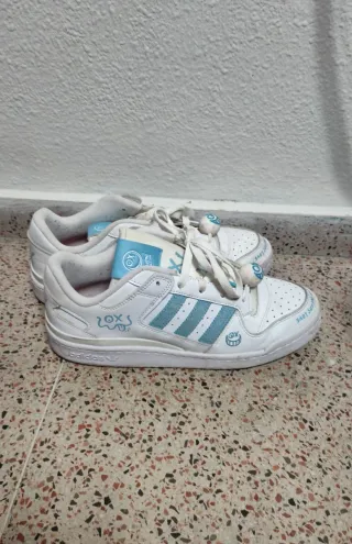 Adidas Forum x Andre Saraiva Blanco Teal