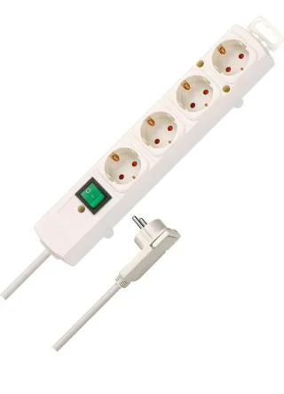 Regleta Brennenstuhl 4 enchufes con interruptor
