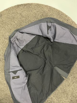 Chaqueta Hugo Boss L hombre gris elegante