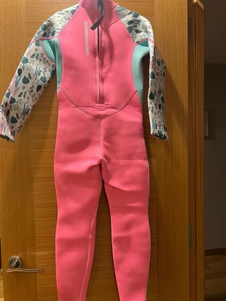 Neopreno niña X-MANTA rosa y turquesa